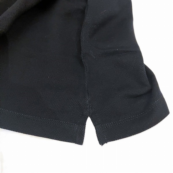 ルイヴィトン ブラック Lサイズ HAJR32JEA LVロゴ ポロシャツ 【中古】 ルイヴィトン ブラック Lサイズ HAJR32JEA LVロゴ ポロシャツ 【中古】
