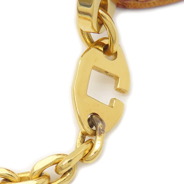 HERMES エルメス　グローブホルダー　ゴールドチェーン 極美品】HERMES エルメス グローブホルダー 手袋ホルダー 箱付き