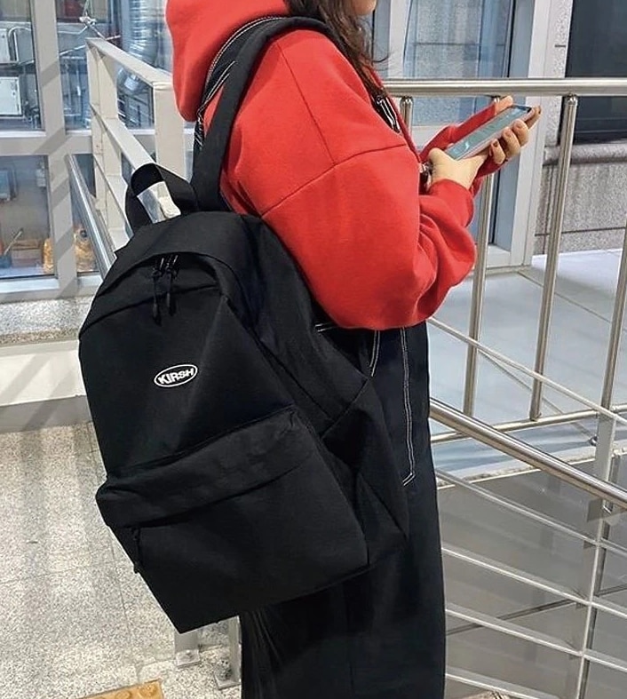 KI BAGPACK バックパック学生リュックポケットバックパックストレージバック