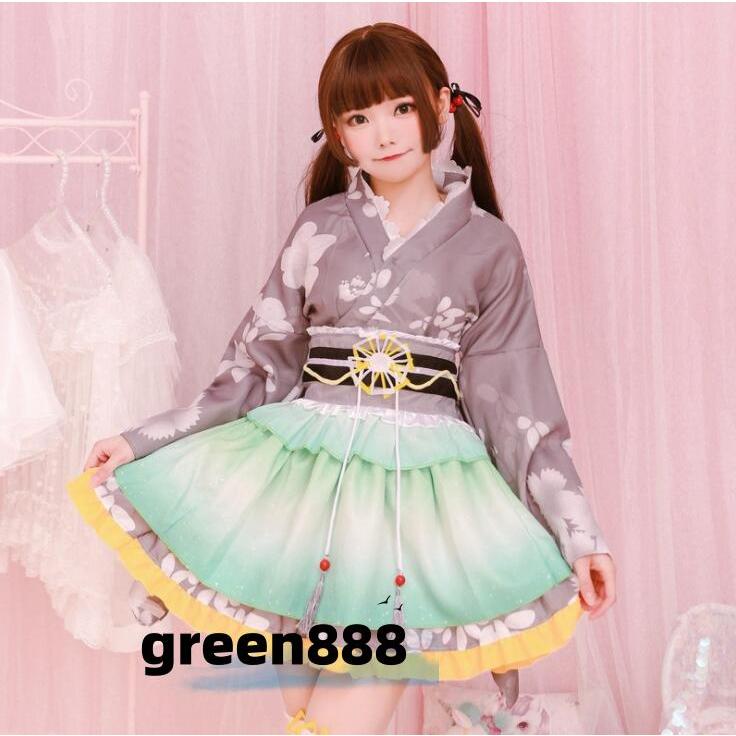 【激安開催!】和風コスチューム 花柄着物ドレス ミニ丈 ミニドレス 浴衣 グラデーション 振袖 和風ドレス 大人コスチューム キャラクター ダンス衣装 変装 仮装 女装 コスプレ 【激安開催!】和風コスチューム 花柄着物ドレス ミニ丈 ミニドレス 浴衣 グラデーション 振袖 和風ドレス 大人コスチューム キャラクター ダンス衣装 変装 仮装 女装 コスプレ