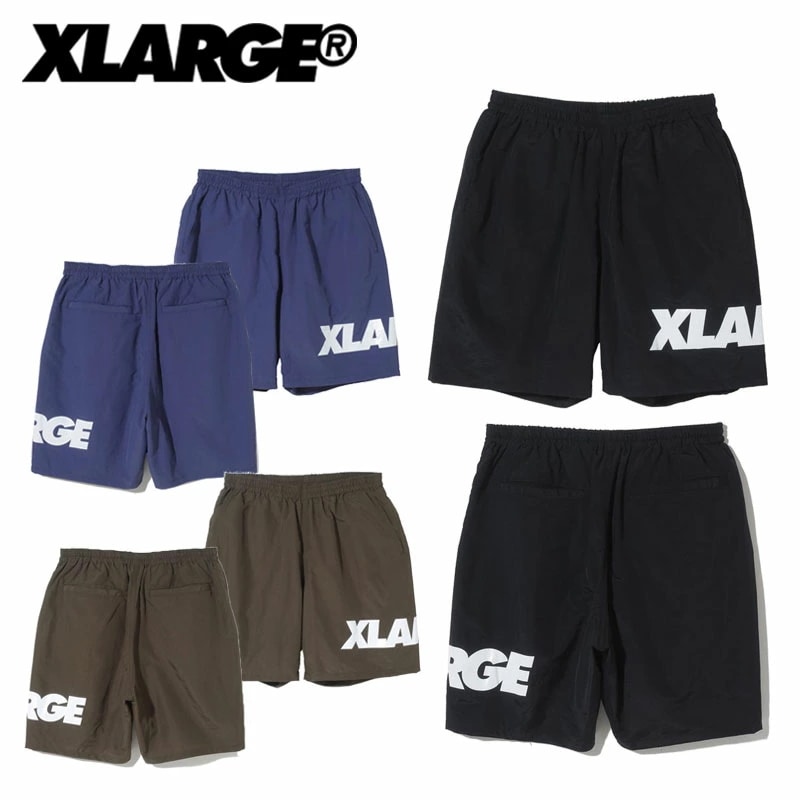 エクストララージ NYLON STANDARD LOGO SHORTS ショートパンツ ハーフパンツメンズ エクストララージ NYLON STANDARD LOGO SHORTS ショートパンツ ハーフパンツメンズ