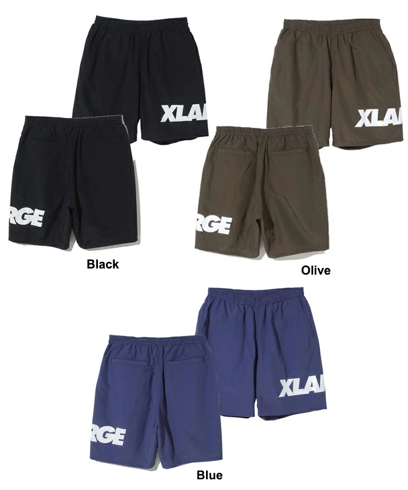 エクストララージ NYLON STANDARD LOGO SHORTS ショートパンツ ハーフパンツメンズ エクストララージ NYLON STANDARD LOGO SHORTS ショートパンツ ハーフパンツメンズ