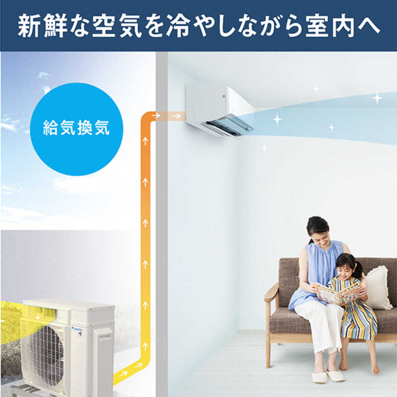 （標準取付工事費込）ダイキン　DAIKIN　エアコン おもに20畳用 うるさらX RBKシリーズ 「フィルター自動お掃除機能付」　AN634ARBKP-W