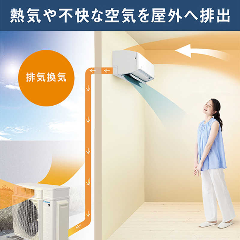 （標準取付工事費込）ダイキン　DAIKIN　エアコン おもに20畳用 うるさらX RBKシリーズ 「フィルター自動お掃除機能付」　AN634ARBKP-W