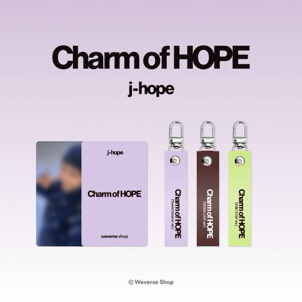Qoo10] HYBE [ BTS J-HOPE] Charm