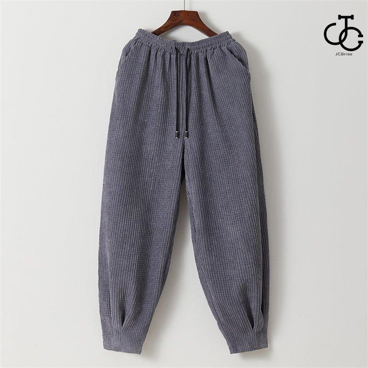 【急速出荷】ワイドパンツ メンズ 無地 サルエルパンツ コーデュロイ ロングパンツ イージーパンツ ゆったり 大きいサイズ カジュアル 父の日 2024