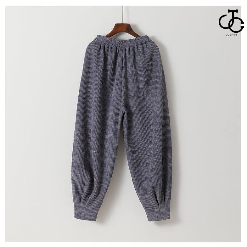 【急速出荷】ワイドパンツ メンズ 無地 サルエルパンツ コーデュロイ ロングパンツ イージーパンツ ゆったり 大きいサイズ カジュアル 父の日 2024