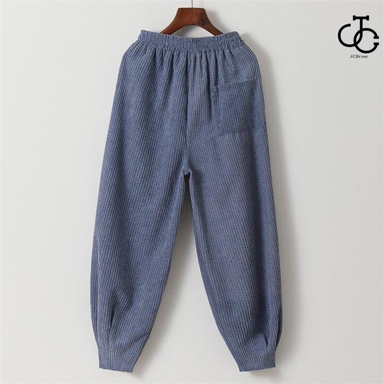 【急速出荷】ワイドパンツ メンズ 無地 サルエルパンツ コーデュロイ ロングパンツ イージーパンツ ゆったり 大きいサイズ カジュアル 父の日 2024