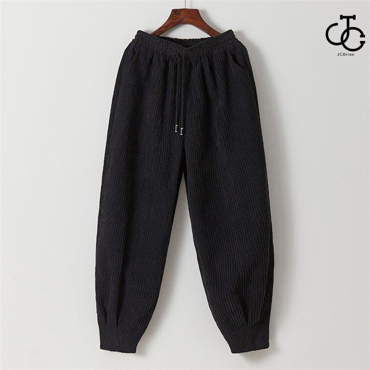 【急速出荷】ワイドパンツ メンズ 無地 サルエルパンツ コーデュロイ ロングパンツ イージーパンツ ゆったり 大きいサイズ カジュアル 父の日 2024