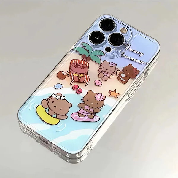໒꒱ / 即購入可 出品 Qoo10] 【8月新入荷】スマホケース キティちゃん