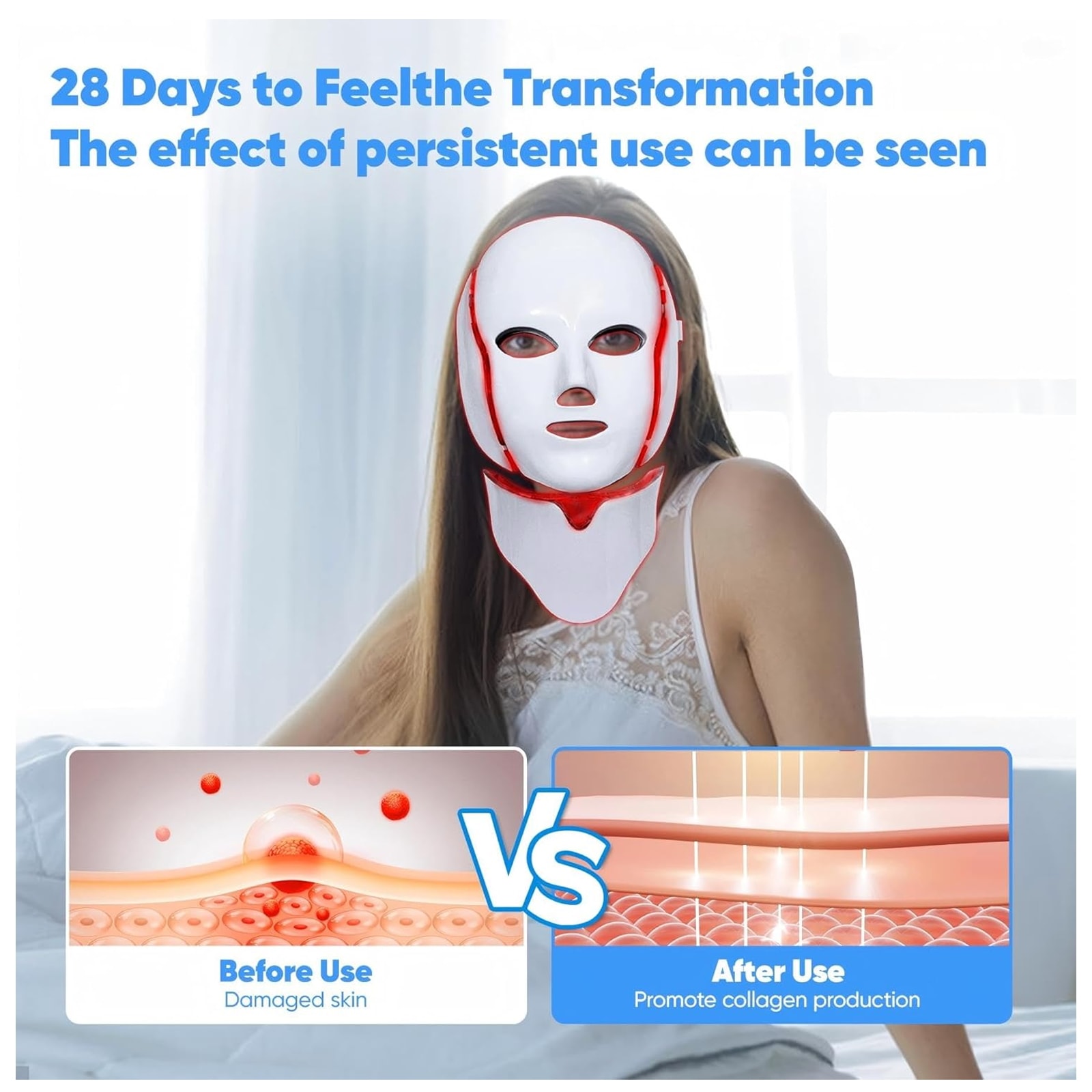 7色LEDフェイスマスク光療法顔用赤色光療法自宅でできるLEDフェイスマスク光療法 7色LEDフェイスマスク光療法顔用赤色光療法自宅でできるLEDフェイスマスク光療法