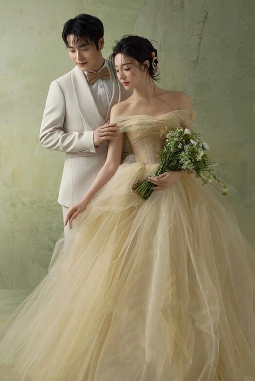 ウェディングドレス フォトウェディング撮影 可愛い 結婚式ドレス きれいめ カラードレス 花嫁ドレス 前撮りドレス 後撮り 旅行 高級感 ロング ワンピース パーティードレス お姫様 成人式ドレス コ