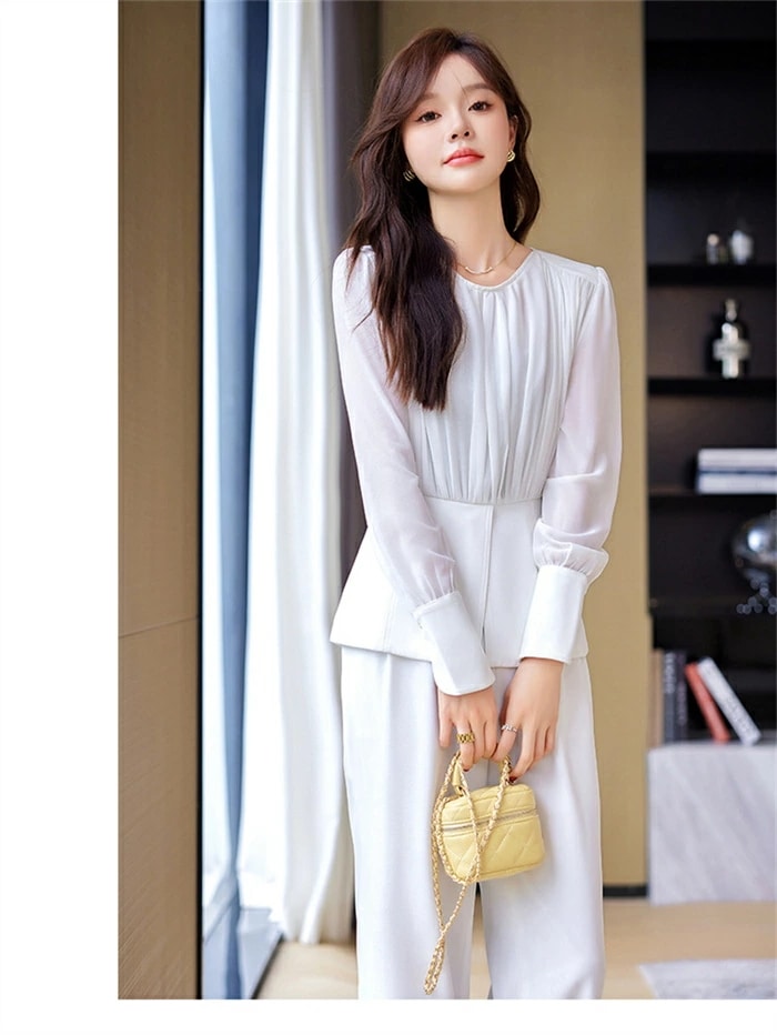 セットアップ レディース スーツ セレモニー パンツスーツ 卒園式 ママ 2点セット 上下セット ワイドパンツ&トップス ピンタック エレガント パーティー ビジネス 通勤 OL 入学式 卒業式 入園 セットアップ レディース スーツ セレモニー パンツスーツ 卒園式 ママ 2点セット 上下セット ワイドパンツ&トップス ピンタック エレガント パーティー ビジネス 通勤 OL 入学式 卒業式 入園