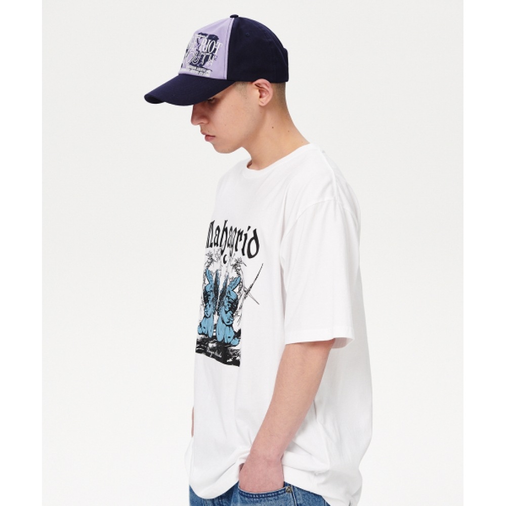 マハグリッドユースツートーンボールキャップネイビー (MG2ESMAB41A) マハグリッドユースツートーンボールキャップネイビー (MG2ESMAB41A)