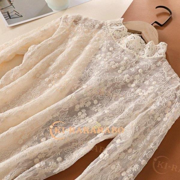 【2枚購入で 280円OFF!】タイムセール 長袖 レース トップス レディース ブラウス シャツ 花柄 重ね着 透け感 冷房 薄手 ファッション パーティー 結婚式 春夏 春 夏 大人 可愛い今月の 【2枚購入で 280円OFF!】タイムセール 長袖 レース トップス レディース ブラウス シャツ 花柄 重ね着 透け感 冷房 薄手 ファッション パーティー 結婚式 春夏 春 夏 大人 可愛い今月の