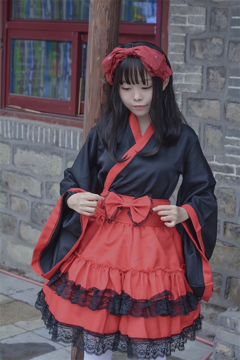 着物振袖メイド服巫女装コスプレ女装ロリータコスプレ和风舞 着物振袖メイド服巫女装コスプレ女装ロリータコスプレ和风舞