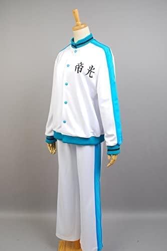 黒子のバスケ キセキの世代 黒子テツヤ 黄瀬涼太 緑間真太郎 青峰大輝 紫原敦 赤司征十郎 帝光中学校 長袖ジャージ アニメキャラ コスプレ 衣装