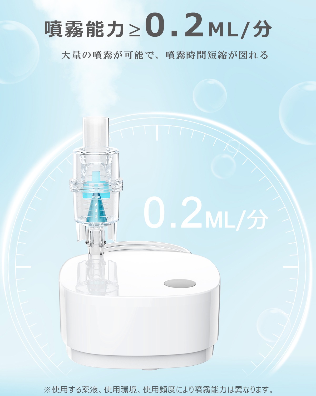 「超小型＆詰まらない」 吸入器 ネブライザー コンプレッサー式 ネブライザー 薬液 喘息 吸入器 携帯 ネブライザ 吸入器 のど 副鼻腔炎 鼻ネブライザー 子供 ポータブル ネプライザー 静音 自宅用