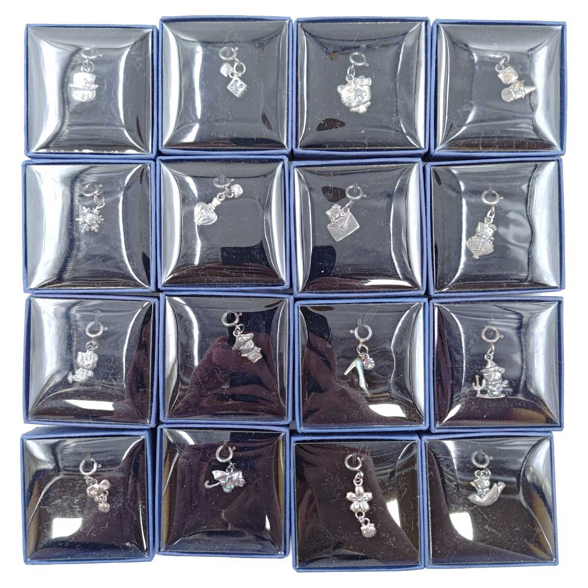 【中古・未使用品】[79点セット] ハローキティ ディアゴスティーニ 925 シルバー コレクション アクセサリー チャーム