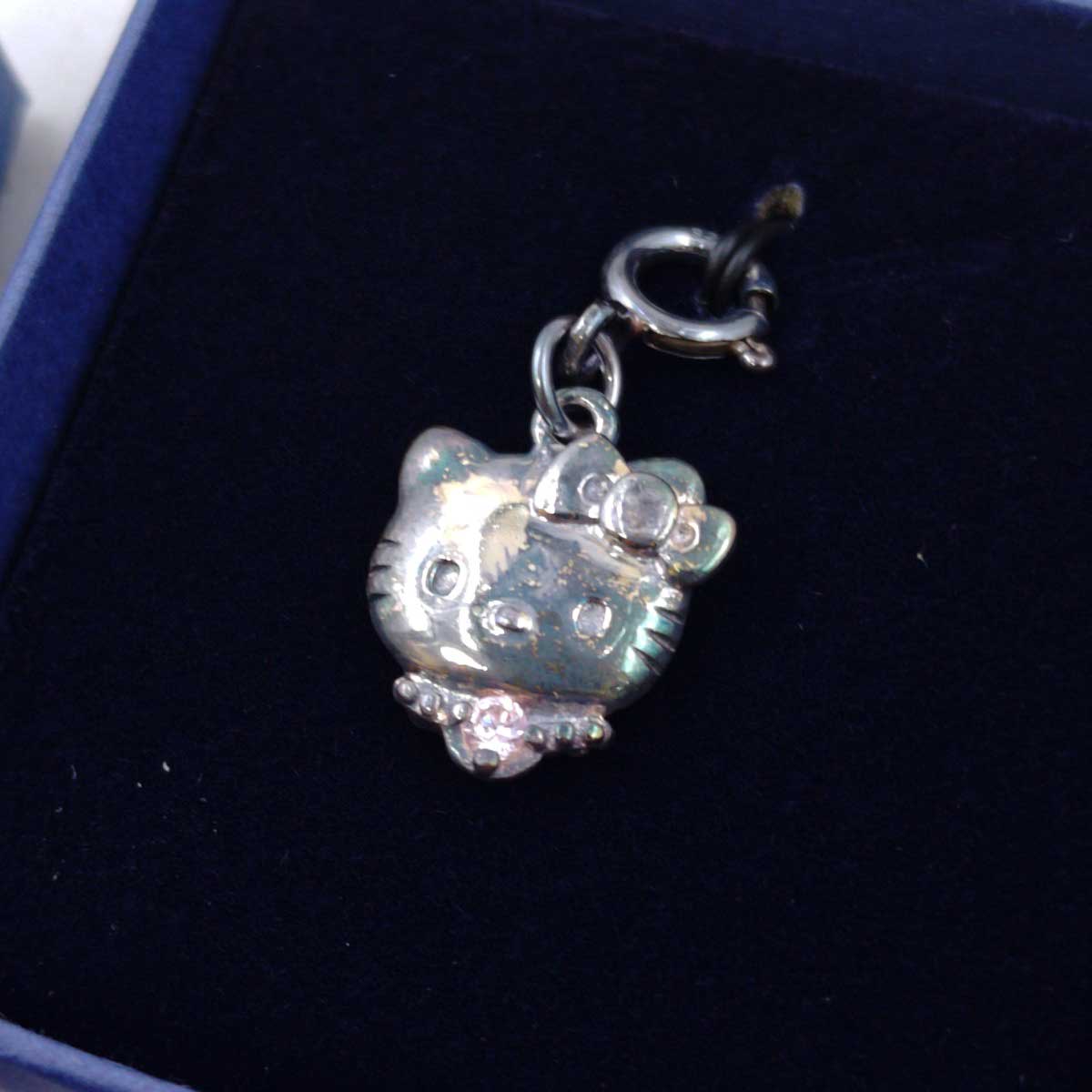 【中古・未使用品】[79点セット] ハローキティ ディアゴスティーニ 925 シルバー コレクション アクセサリー チャーム