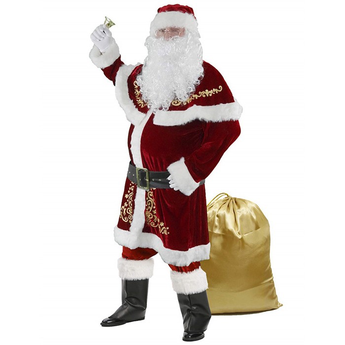 サンタ コスプレ サンタコス サンタ 衣装 メンズ 大きい サイズ xl サンタクロース コスプレ 大人用 クリスマス衣装 サンタ帽子 サンタコスプレ衣装 クリスマス コスチューム 仮装グッズ コスチ