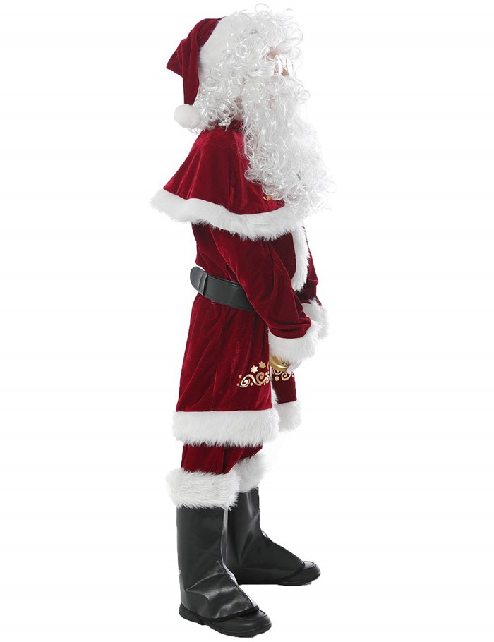 サンタ コスプレ サンタコス サンタ 衣装 メンズ 大きい サイズ xl サンタクロース コスプレ 大人用 クリスマス衣装 サンタ帽子 サンタコスプレ衣装 クリスマス コスチューム 仮装グッズ コスチ