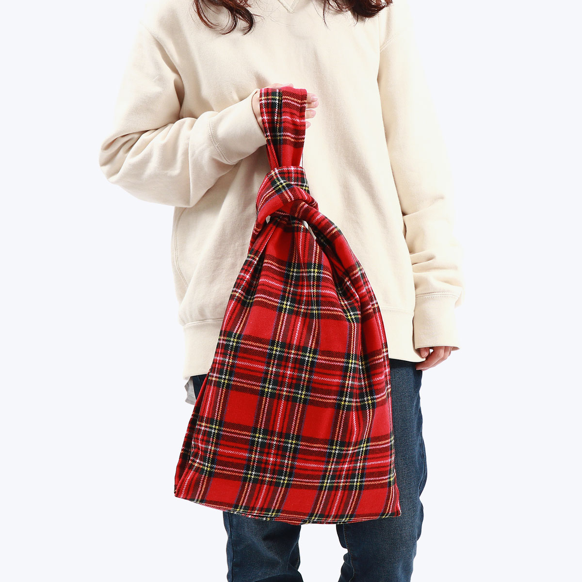 トートバッグ 大きめ 大容量 A4 B4 縦型 軽量 軽い 通学 旅行 トート バッグ エコバッグ 折りたたみ TARTAN CHECK ECOBAG M MC1391 トートバッグ 大きめ 大容量 A4 B4 縦型 軽量 軽い 通学 旅行 トート バッグ エコバッグ 折りたたみ TARTAN CHECK ECOBAG M MC1391