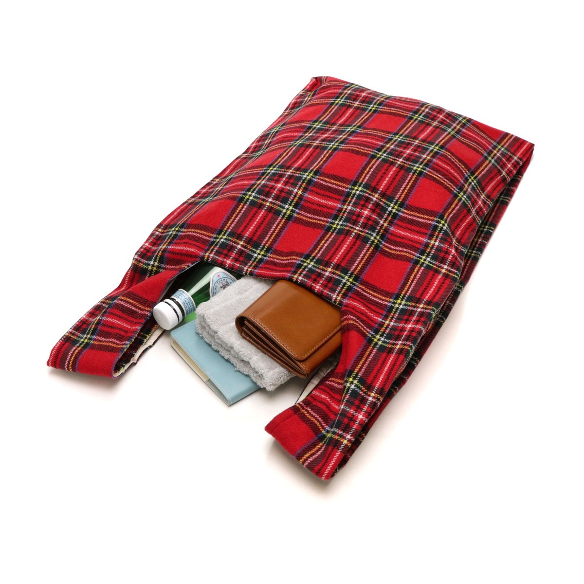 トートバッグ 大きめ 大容量 A4 B4 縦型 軽量 軽い 通学 旅行 トート バッグ エコバッグ 折りたたみ TARTAN CHECK ECOBAG M MC1391 トートバッグ 大きめ 大容量 A4 B4 縦型 軽量 軽い 通学 旅行 トート バッグ エコバッグ 折りたたみ TARTAN CHECK ECOBAG M MC1391