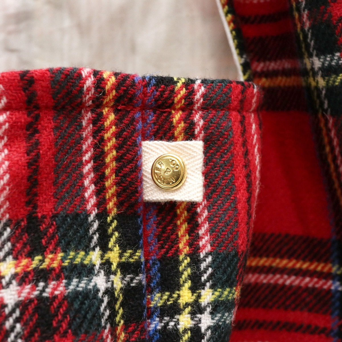 トートバッグ 大きめ 大容量 A4 B4 縦型 軽量 軽い 通学 旅行 トート バッグ エコバッグ 折りたたみ TARTAN CHECK ECOBAG M MC1391 トートバッグ 大きめ 大容量 A4 B4 縦型 軽量 軽い 通学 旅行 トート バッグ エコバッグ 折りたたみ TARTAN CHECK ECOBAG M MC1391