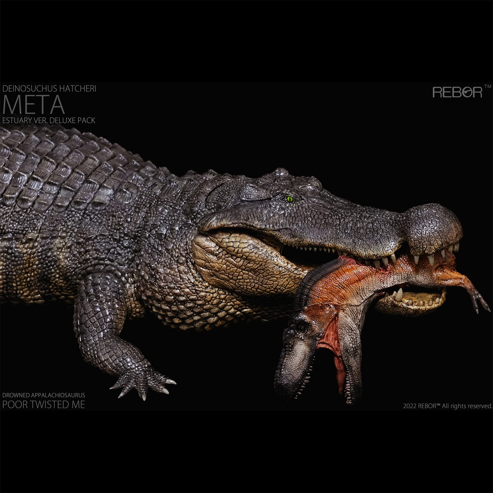 REBOR 1/35 サイズ ワニ アパラチオサウルス 獣脚類 恐竜 動物 フィギュア 模型 情景 セット プラモデル 大人 おもちゃ オブジェ 置物 プレゼント 完成品 45cm REBOR 1/35 サイズ ワニ アパラチオサウルス 獣脚類 恐竜 動物 フィギュア 模型 情景 セット プラモデル 大人 おもちゃ オブジェ 置物 プレゼント 完成品 45cm