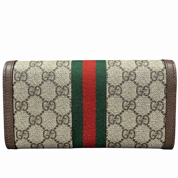 GUCCI グッチ 長財布 GGコンチネンタル シェリーライン オフィディア