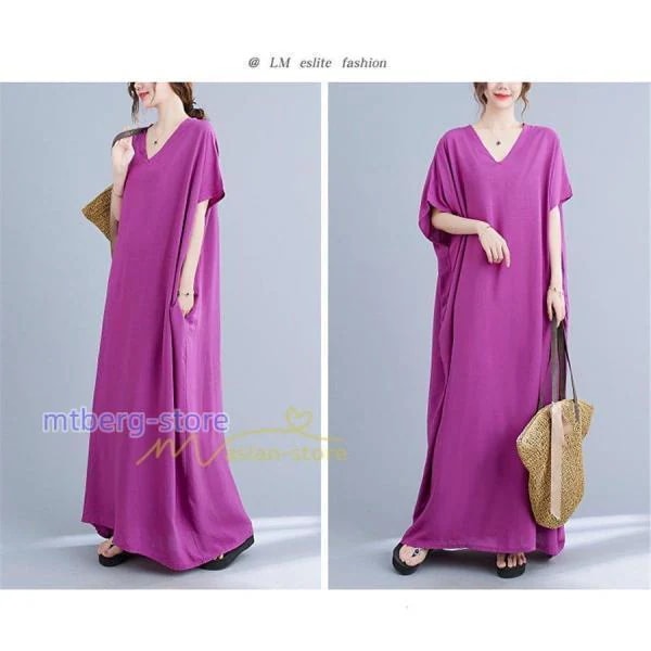 ワンピース マキシワンピース レディース ワンピ ロングワンピース ロングワンピ ロング マキシ 半袖 体型カバー Vネック 20代30代40代50代 カジュアル 夏物 ワンピース マキシワンピース レディース ワンピ ロングワンピース ロングワンピ ロング マキシ 半袖 体型カバー Vネック 20代30代40代50代 カジュアル 夏物