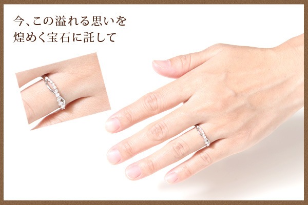 K18ホワイトゴールド合計0.2ctの10粒天然ダイヤモンドリング 発送目安:23週間 K18ホワイトゴールド合計0.2ctの10粒天然ダイヤモンドリング 発送目安:23週間