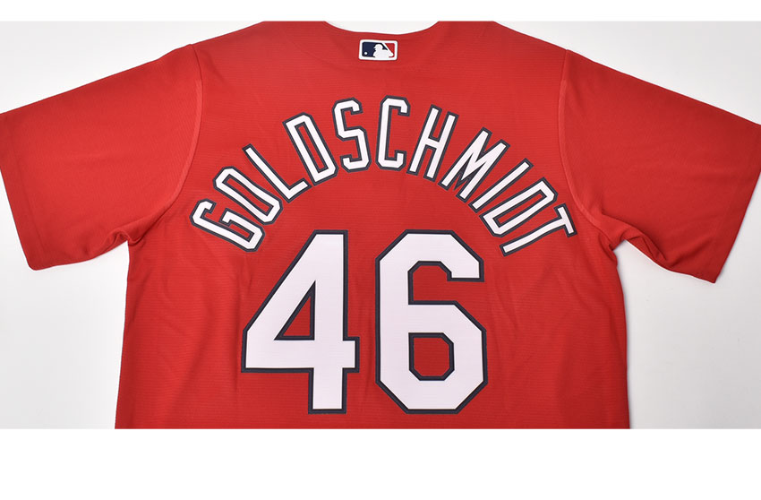 OFFICIAL REPLICA JERSEY T770-SCSS メンズ ポールゴールドシュミット セントルイスカージナルス MLB メジャーリーグ トップス ベースボールシャツ