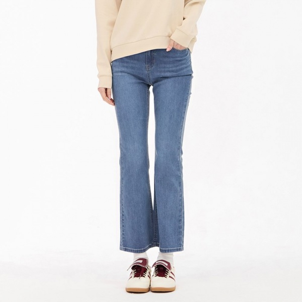 [チェイスカルト] W ヒドゥンバンディングブーツカットデニム