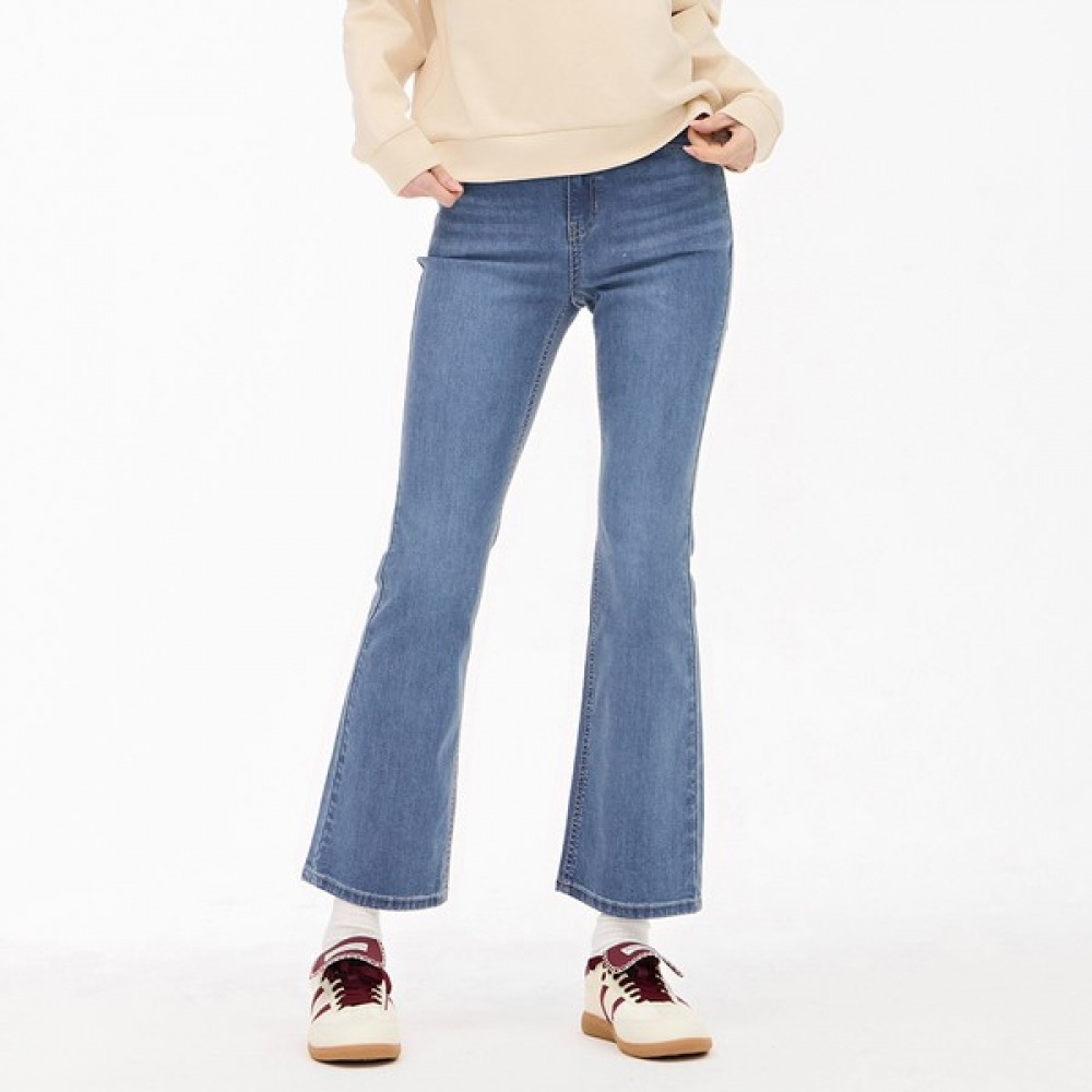 [チェイスカルト] W ヒドゥンバンディングブーツカットデニム