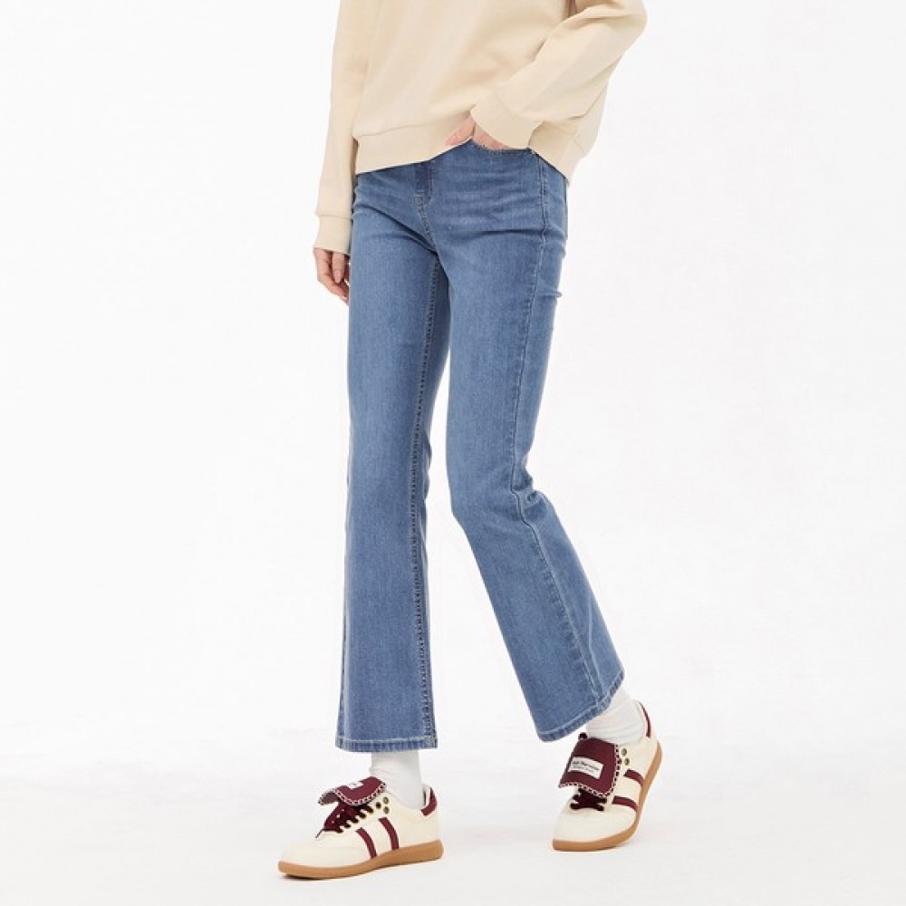 [チェイスカルト] W ヒドゥンバンディングブーツカットデニム