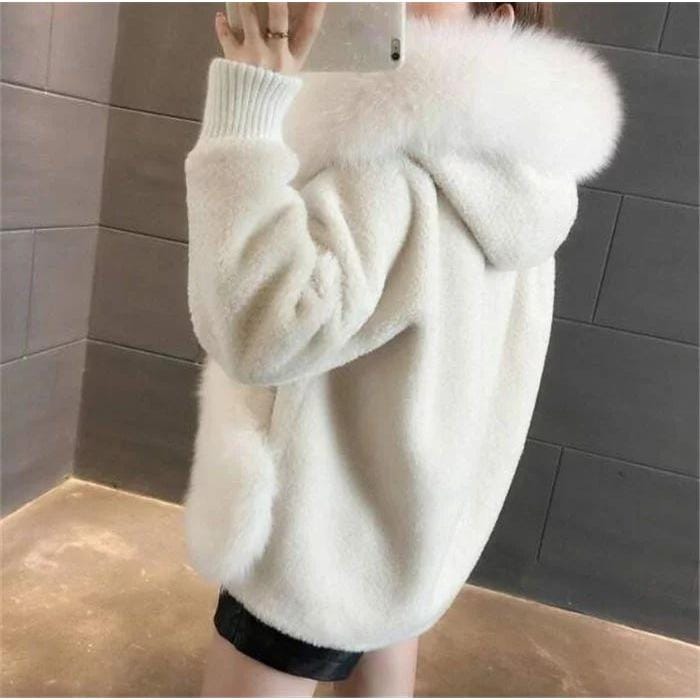 ボアコートファーコートショートコートムートンコートコートボアアウターレディースジャケットフェイクムートン大きいサイズ防寒カジュアル大人フ