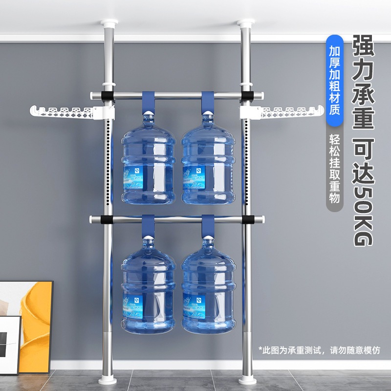 トップマウント衣類乾燥ラック家庭用床置き折りたたみ屋内衣類ラックバルコニークール衣類シンプル伸縮式衣類乾燥ロッド トップマウント衣類乾燥ラック家庭用床置き折りたたみ屋内衣類ラックバルコニークール衣類シンプル伸縮式衣類乾燥ロッド