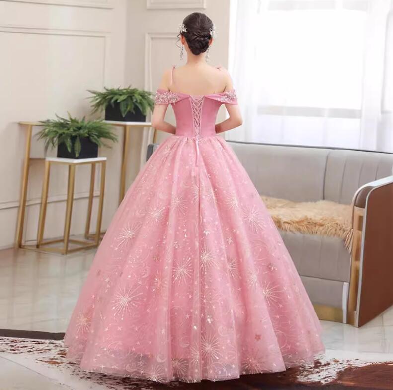 カラードレス セクシー カクテルドレス お姫様ドレス 花嫁ドレス パーティードレス ロングドレス