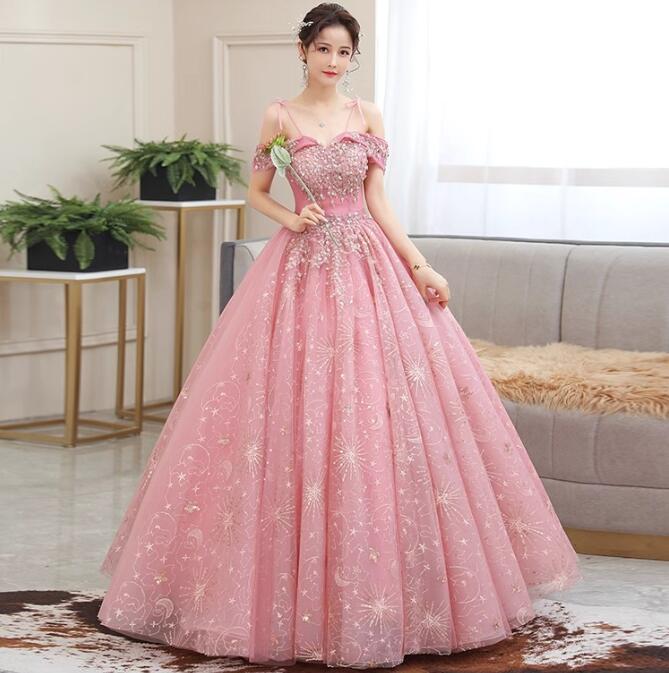 カラードレス セクシー カクテルドレス お姫様ドレス 花嫁ドレス パーティードレス ロングドレス