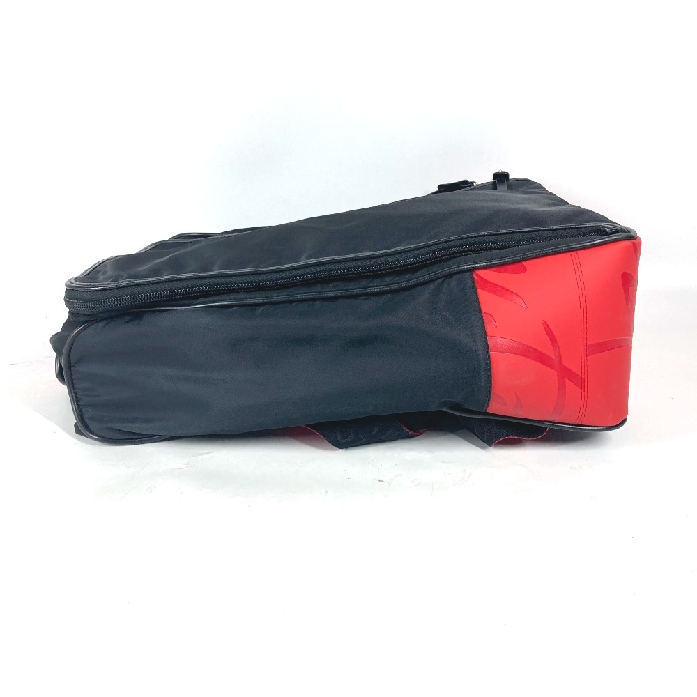 リュックサック ロゴ カバン バックパック 2WAYバッグ ハンドバッグ ナイロン ブラック