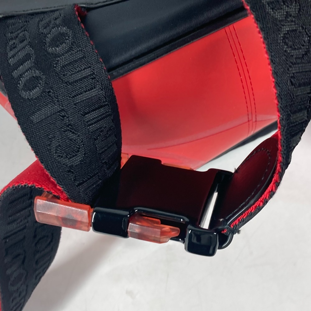 リュックサック ロゴ カバン バックパック 2WAYバッグ ハンドバッグ ナイロン ブラック