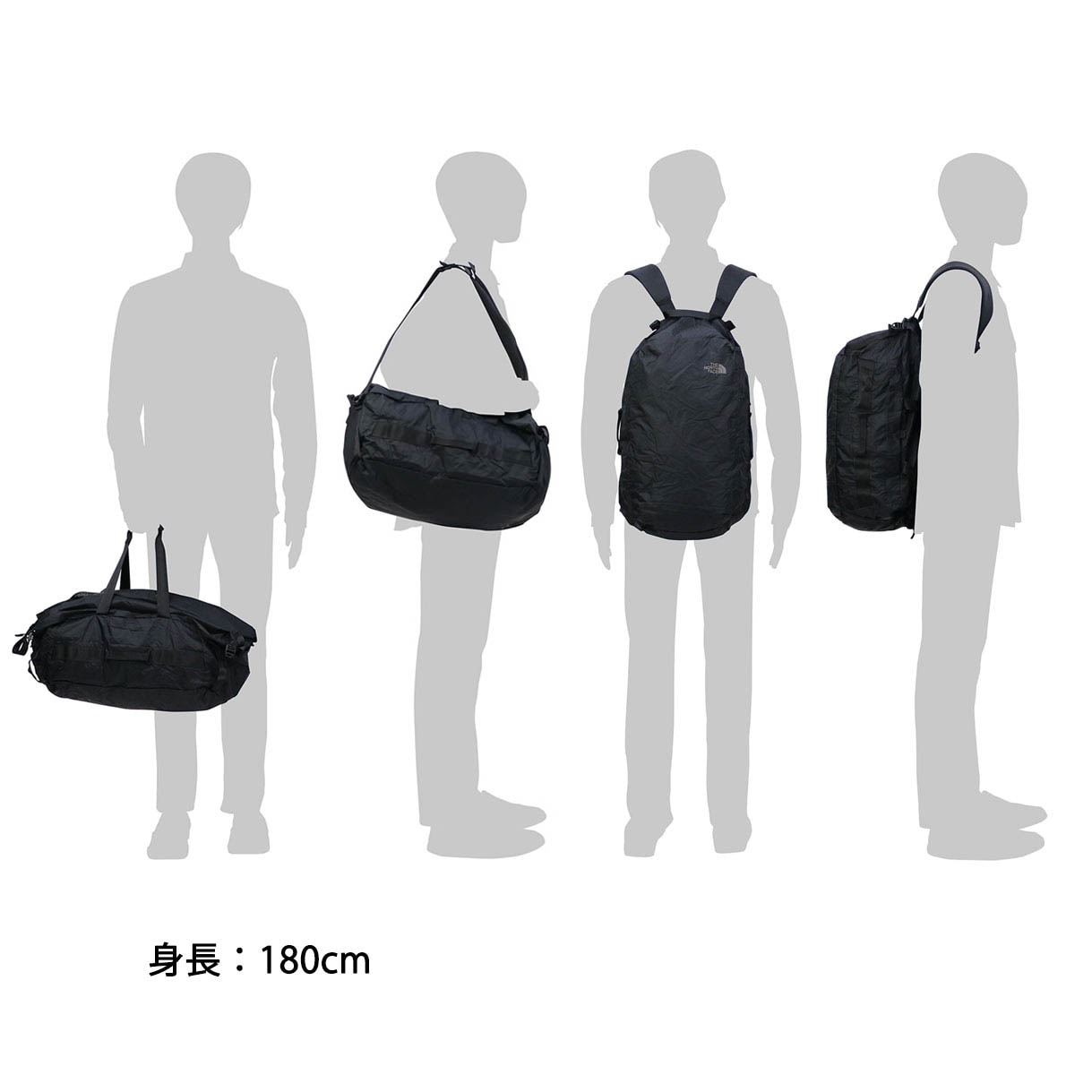 Qoo10] ザノースフェイス 日本正規品ザノースフェイス ダッフルバッ