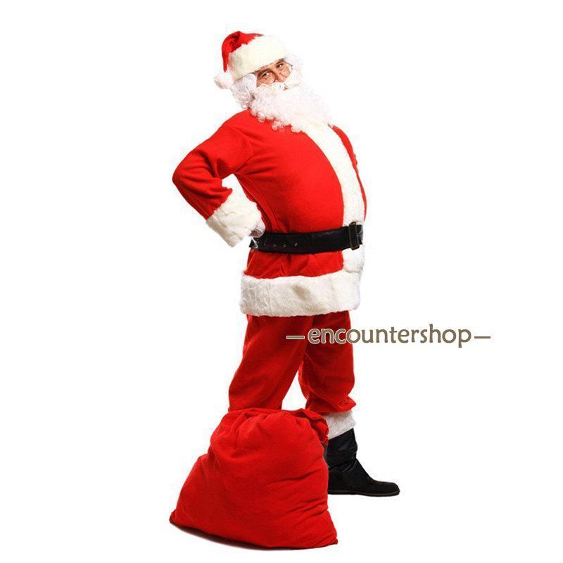 【即納】11点セット サンタクロース 男性 クリスマス メンズ コスプレ コスチューム 仮装 衣装 大人 変身 パーティー イベント ギフト 大きいサイズ 【即納】11点セット サンタクロース 男性 クリスマス メンズ コスプレ コスチューム 仮装 衣装 大人 変身 パーティー イベント ギフト 大きいサイズ