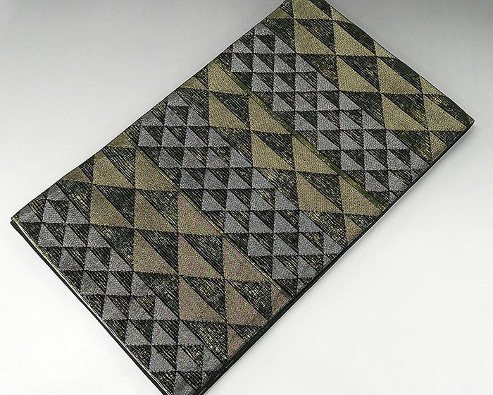 袋帯 未着用美品 正絹 染色作家 草野一騎作 袋帯 未使用 新古品