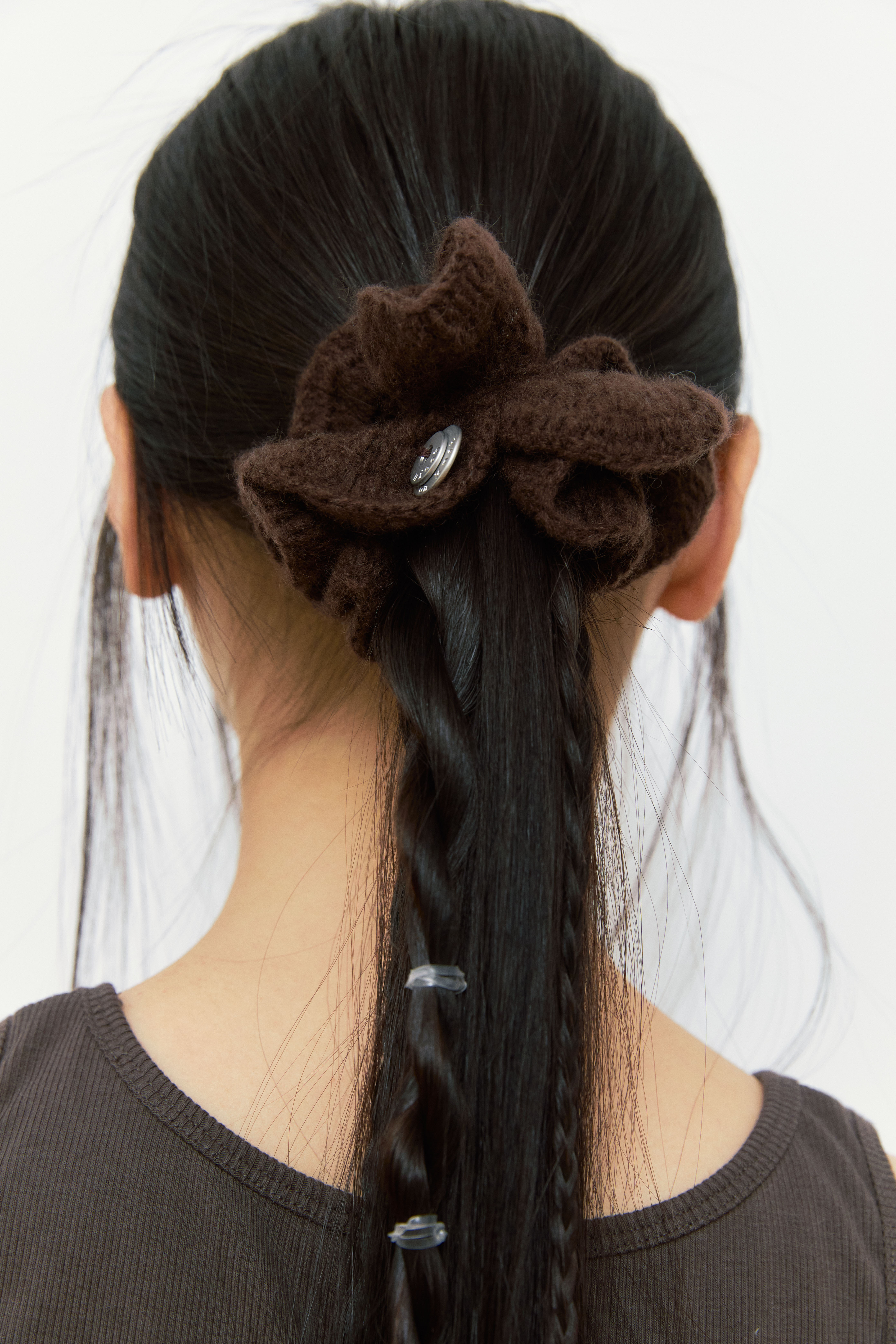 NIEEH 24SS CASHMERE BOUQUET SCRUNCHIE NIEEH 24SS CASHMERE BOUQUET SCRUNCHIE
