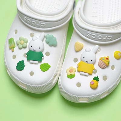 【6個セット】 ミッフィー ジビッツ 6peasセット　#ミッフィー miffy　靴　アクセサリー