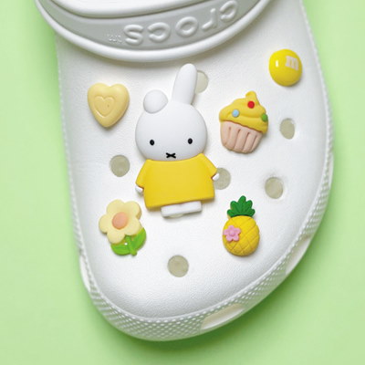 【6個セット】 ミッフィー ジビッツ 6peasセット　#ミッフィー miffy　靴　アクセサリー