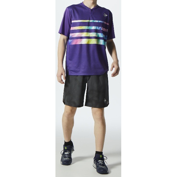 DUNLOP ダンロップ GAME SHIRT テニス ゲームシャツ DAP1402-710 半袖